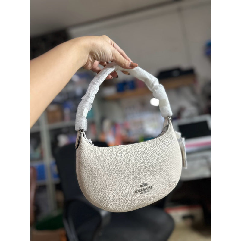 AUTHENTIC/ORIGINAL COACH Mini Payton Small Hobo Shoulder Bag White