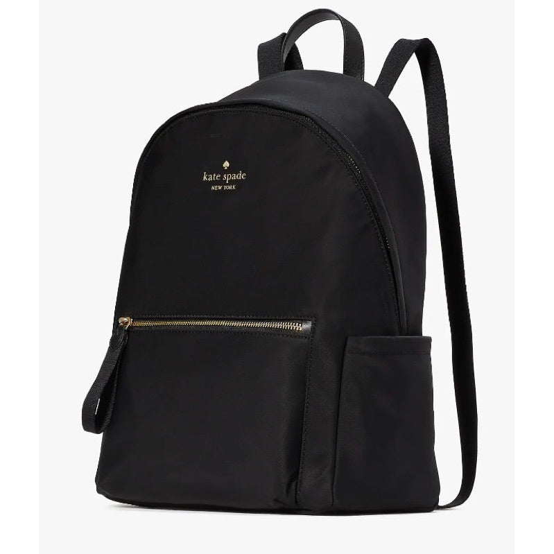 AUTHENTIC/ORIGINAL KateSpade KS Chelsea Large Backpack Black Nylon Bag