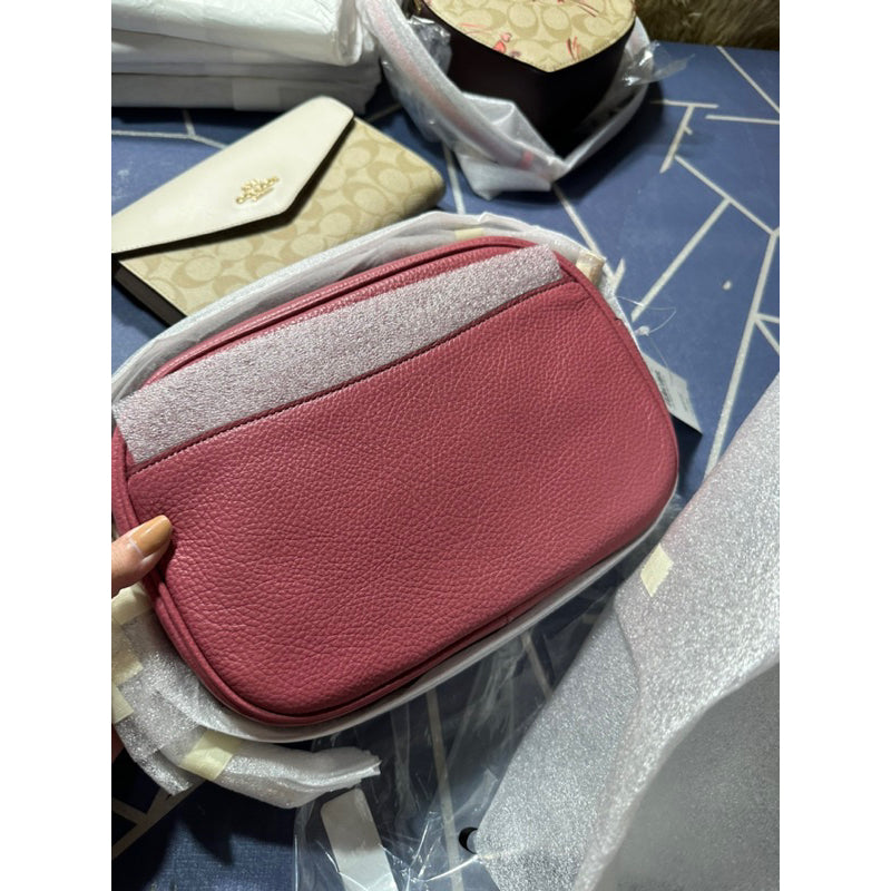 AUTHENTIC/ORIGINAL COACH Jamie Camera Bag in Pink ROUGE