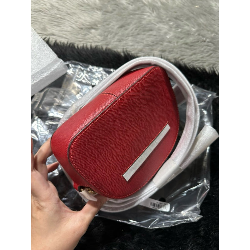 AUTHENTIC/ORIGINAL COACH Mini Serena Crossbody Bag in Red