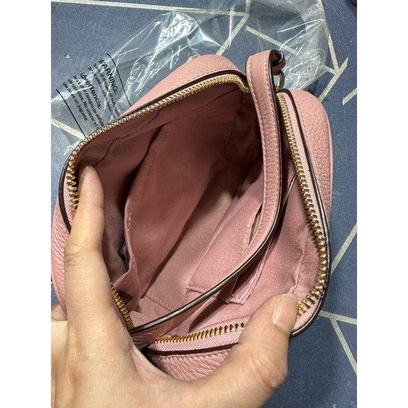 AUTHENTIC/ORIGINAL Coach Mini Jamie Camera Bag in Pink