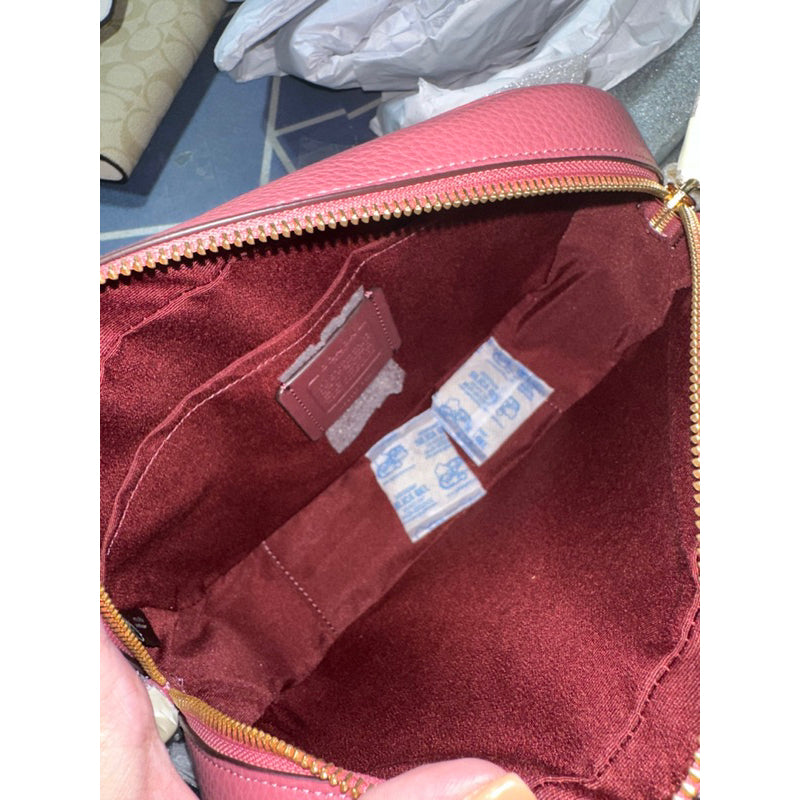 AUTHENTIC/ORIGINAL COACH Jamie Camera Bag in Pink ROUGE