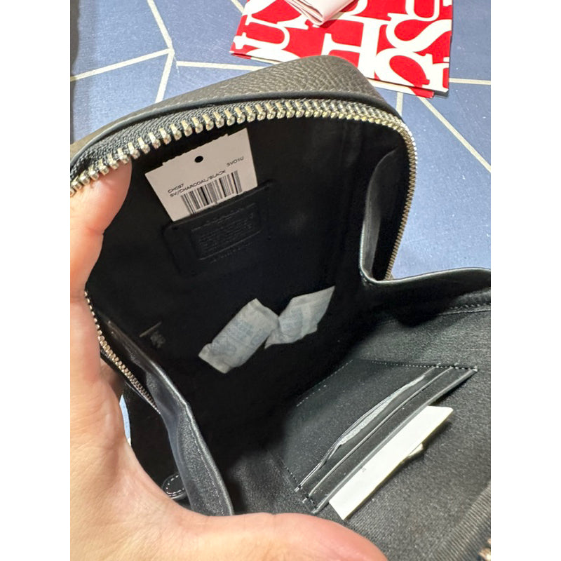 AUTHENTIC/ORIGINAL COACH Stanton Crossbody In Signature Jacquard Men's Bag in CHARCOAL/BLACK Unisex