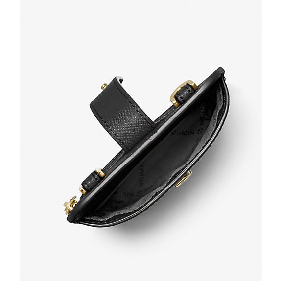 AUTHENTIC/ORIGINAL Michael K0rs MK Saffiano Leather Smartphone Crossbody Bag