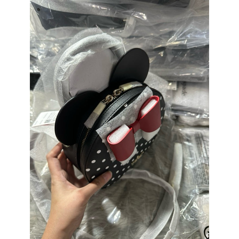 AUTHENTIC/ORIGINAL Disney X Kate Spade KS Minnie Mouse Crossbody Bag