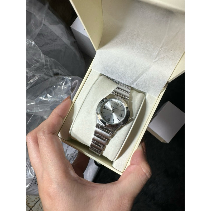 AUTHENTIC/ORIGINAL Anne Klein Women's Bracelet Watch Silver 10/8655SISV