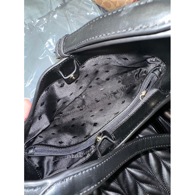 AUTHENTIC/ORIGINAL Preloved KateSpade Aster Leather Small Crossbody Bag Black