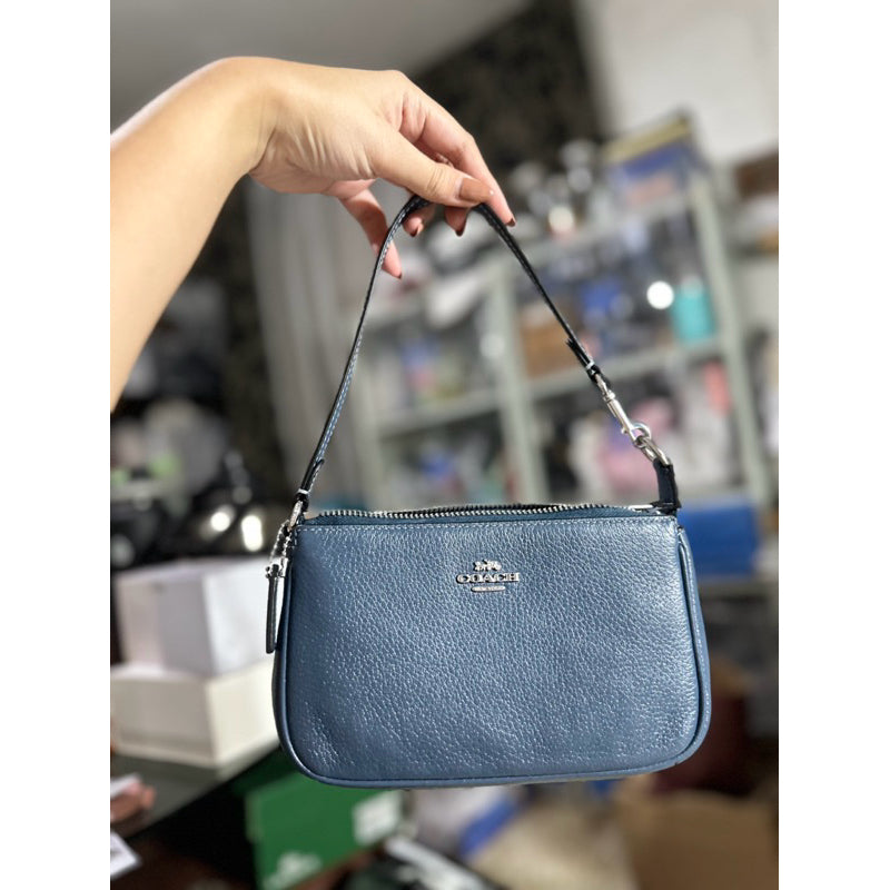 AUTHENTIC/ORIGINAL COACH Nolita 19 Small Shoulder Bag in Blue
