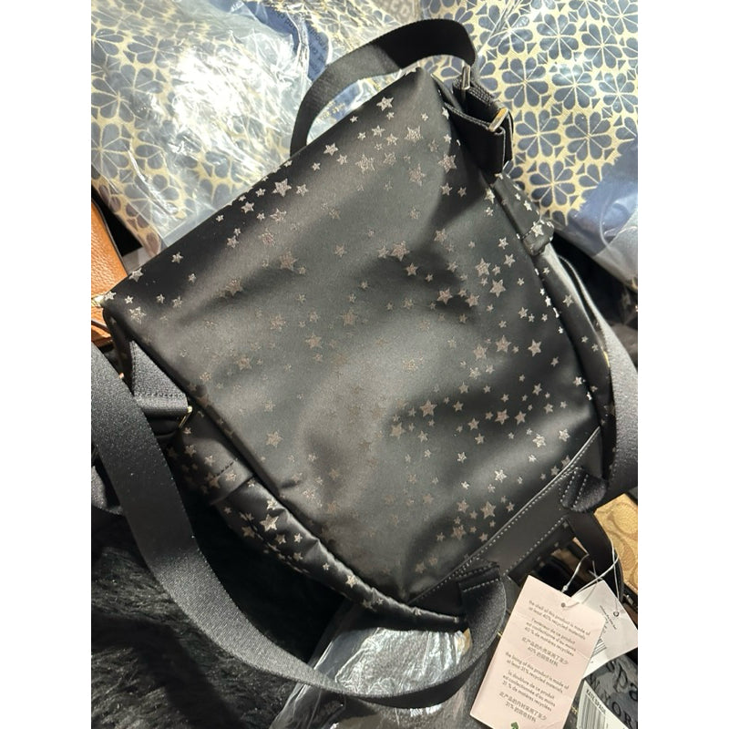 AUTHENTIC/ORIGINAL KateSpade KS Chelsea Scattered Star Backpack Nylon Medium Bag