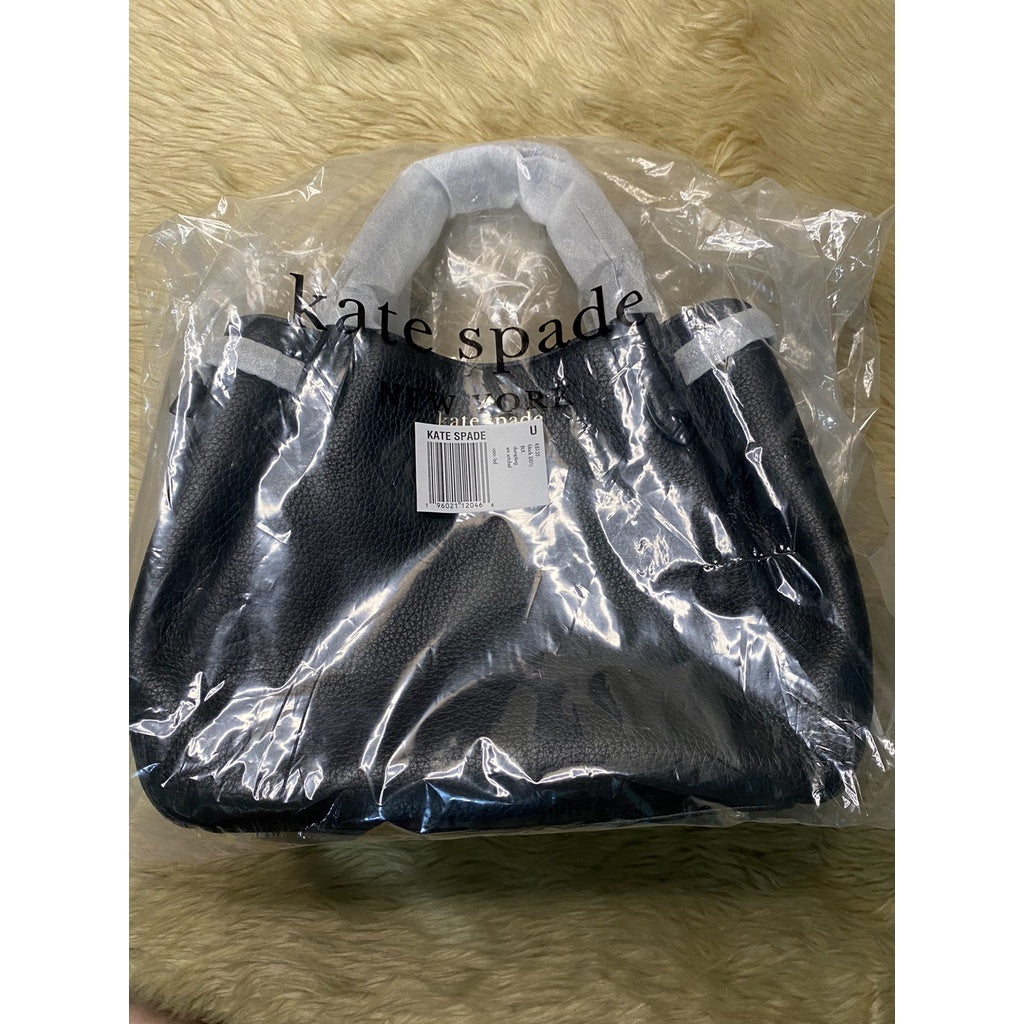AUTHENTIC/ORIGINAL KateSpade KS Dumpling Small Satchel Bag in Black