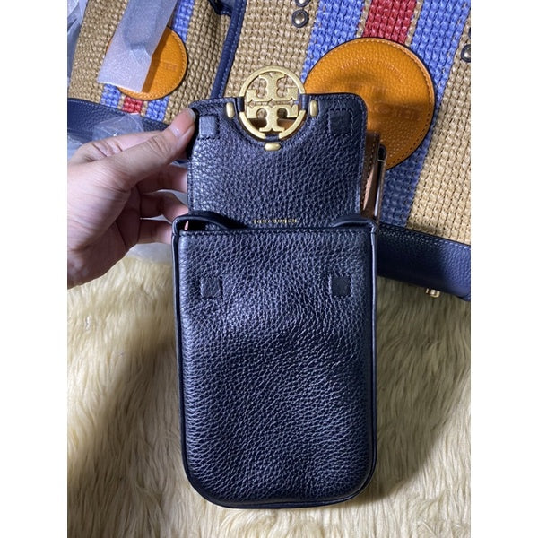 SALE! ❤️ AUTHENTIC Tory Burch Miller phone crossbody bag in Brown and black