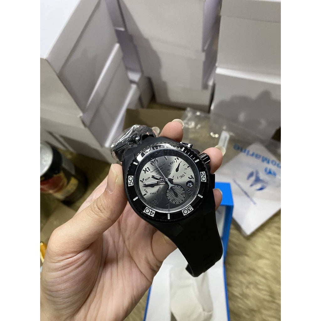 AUTHENTIC/ORIGINAL TechnoMarine Cruise California Men's Watch - 46.65mm, Black (TM-115008)