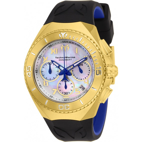 AUTHENTIC/ORIGINAL TechnoMarine Manta Ocean Men's Watch Mother of Pearl & Oyster Dial - 40mm
