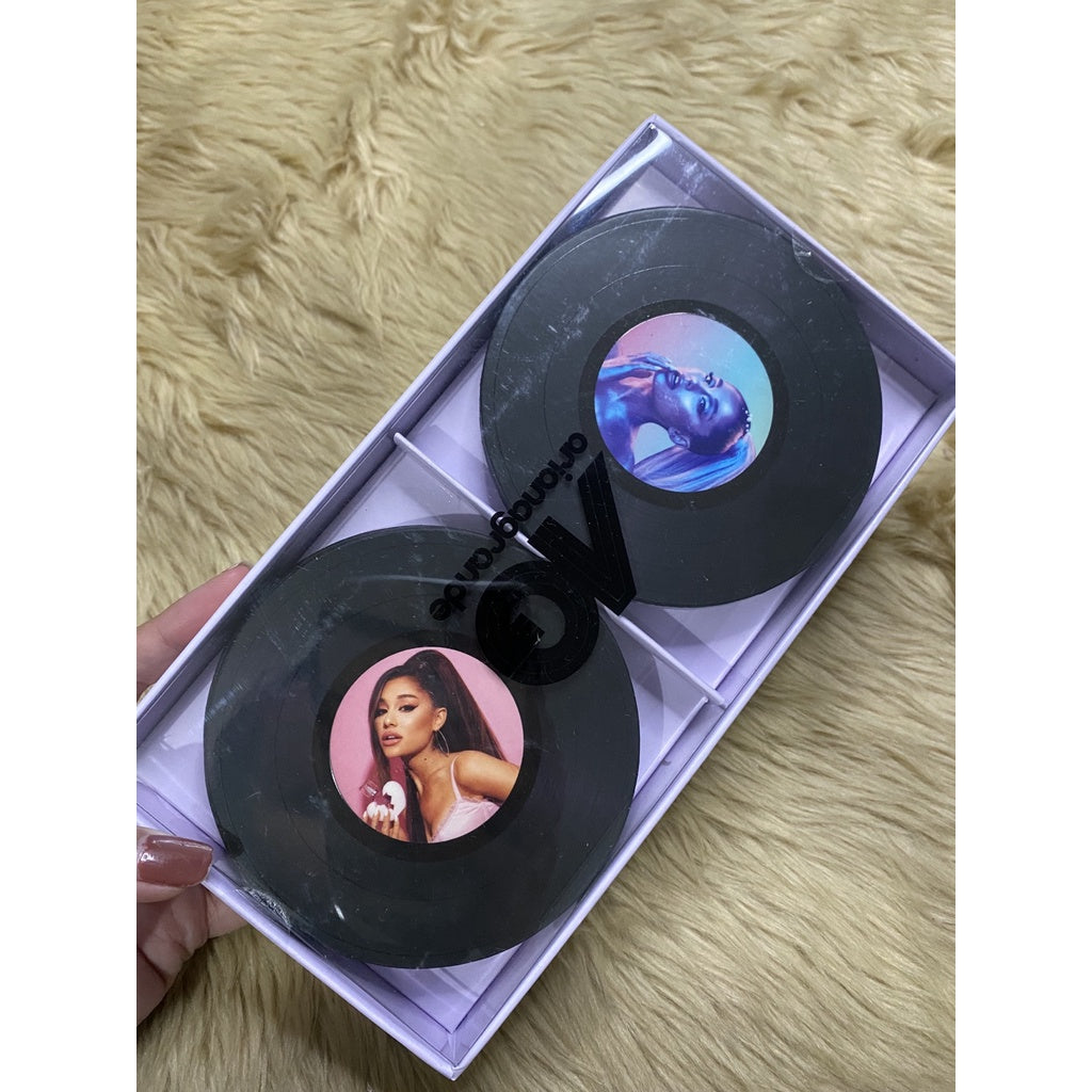 AUTHENTIC/ORIGINAL Ariana Grande Set of 6 Coasters RARE Collector's Item