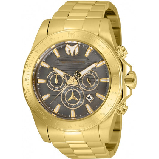 AUTHENTIC/ORIGINAL TechnoMarine Manta Grand Men's Watch - 47mm, Gold (TM-220133)